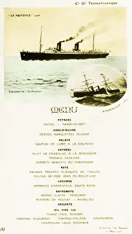 Menu: Menu from La Navarre