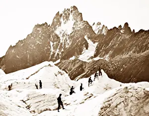 Glace: Mer de Glace, Mont Blanc
