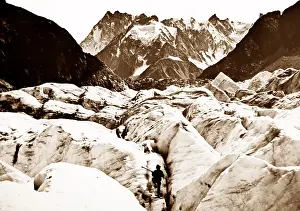 Glace: Mer de Glace, Mont Blanc