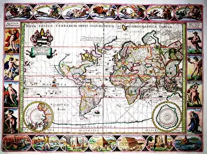 Mercator: Mercator Projection, Wall Map of the World