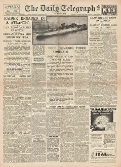Santi: Merchant Cruiser HMS Carnarvon Castle in action
