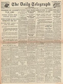 Pilsudski: Merchant cruiser HMS Rawalpindi sunk