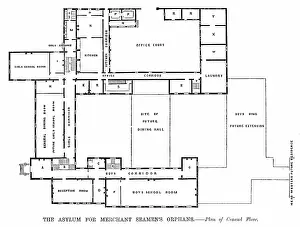 Somers: Merchant Seamen's Orphanage, Snaresbrook - Plan