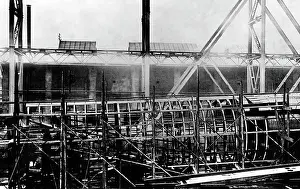 Seaman: Merchant-submarine Deutschland under construction in World