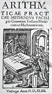 Sums: Merchant using a counting board