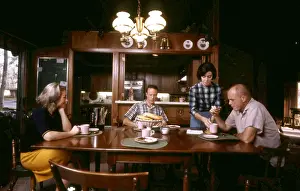 Glenns: Mercury Astronauts Scott Carpenter (center) ?