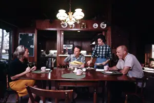Glenns: Mercury Astronauts Scott Carpenter (center) ?