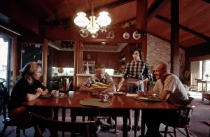 Glenns: Mercury Astronauts Scott Carpenter (center) ?