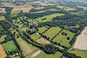 Palladian: Mereworth Castle landscaped park, Kent