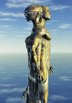Anthropomorphic: The merging of alien and humanoid life, creating