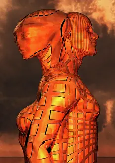 Anthropomorphic: The merging of alien and humanoid life, creating