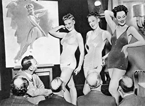 Pinup: Merlin Enabnit and pin up girls