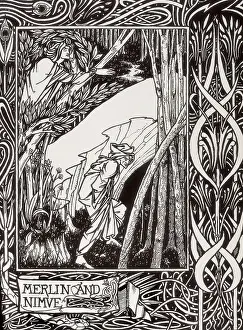 Modernisme: Merlin the Magician and Nimue