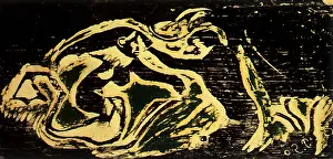 Swirling: The Mermaid and the Ape, by Gauguin