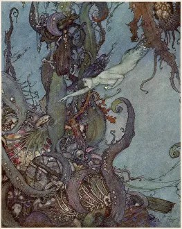 Sep23: The Mermaid - Edmund Dulac