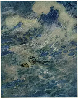 Rescues: The Mermaid - Edmund Dulac