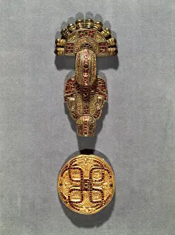 Merovingian: Merovingian fibula