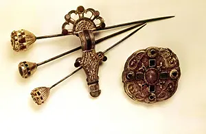 Merovingian: Merovingian fibula