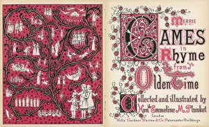 Olden: Merrie Games in Rhyme, title page