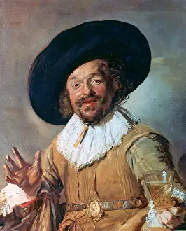 Lived: The Merry Drinker Artist: Frans Hals