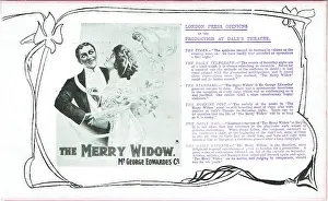 Operettas: The Merry Widow by Edward Morton