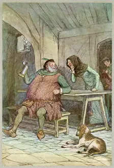 Tankard: Merry Wives of Windsor, Falstaff & Mistress Quickly