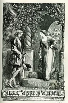 Slender: The Merry Wives of Windsor - title page