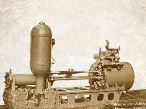Merryweather single cylinder steam fire engine