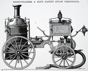 Merryweather: Merryweather & Sons steam fire engine