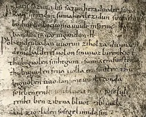 Merseburg: Merseburg parchment