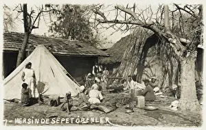 Mersin: Mersin, Turkey - Basket-making