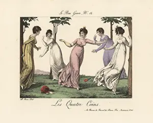 Mesangere: Merveilleuses playing the four corners game of tag