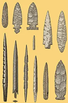 Mesolithic: Mesolithic and Neolithic Flint Tools