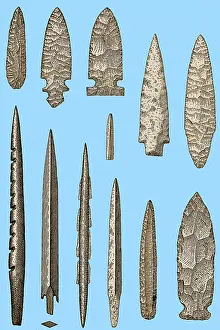 Mesolithic: Mesolithic and Neolithic Flint Tools