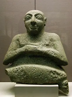 Stele: Mesopotamia. Early Dynastic Period. Statue of Kurlil. From T