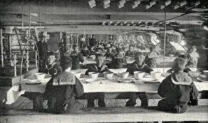 Tyneside: Mess Room, Training Ship Wellesley, North Shields