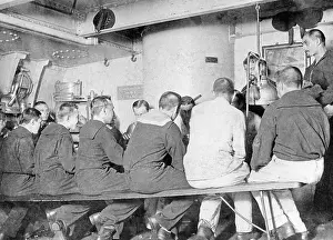 Steward: Mess on a warship, 1905