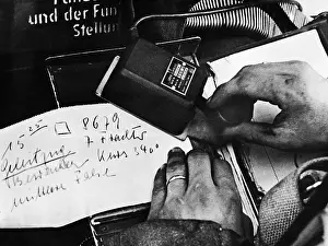 Morse: Message about an Allied convoy, 1942