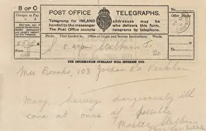 Urgency: Message side of a telegram