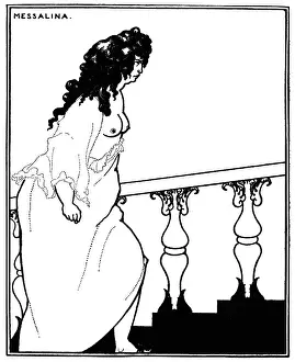 Beardsley: Messalina by Aubrey Beardsley