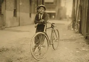 Mackay: Messenger boy working for Mackay Telegraph Company. Said fif