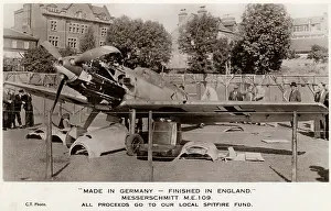 Proceeds: Messerschmitt ME 109 on display in UK