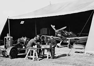 Repaired: Messerschmitt Me 109 E, 1940