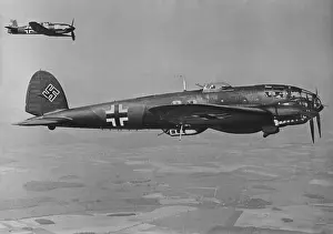 Escort: Messerschmitt Me 109 and Heinkel He 111, 1940