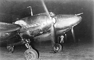 Werneuchen: Messerschmitt Me 110 of a night fighter squadron, 1941