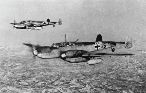 Me110: Messerschmitt Bf 110C -this long range twin-engined fig