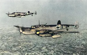 Me110: Messerschmitt Bf 110C -this long range twin-engined fig?