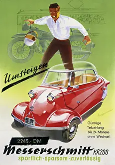 Instalments: Messerschmitt KR200 scooter advert