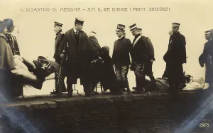 Aides: Messina Earthquake - Victor Emmanuel III
