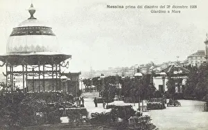 Giardino: Messina, Italy - before the earthquake of 1908